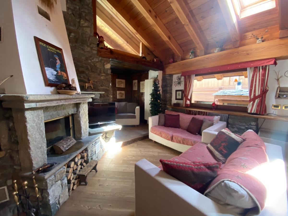 Chalet Cretaz Valtournenche Exteriör bild