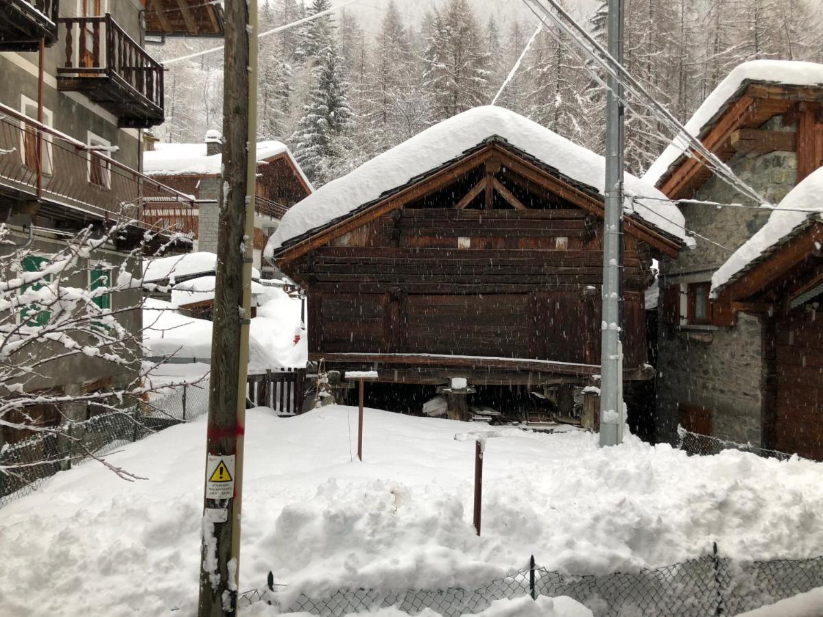 Chalet Cretaz Valtournenche Exteriör bild